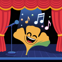 Ginkgo Karaoke Emoji