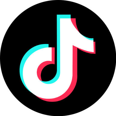 White Logo In A Circle