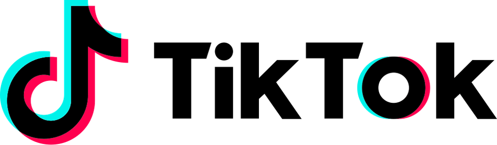 TikTok Black Logo with Text