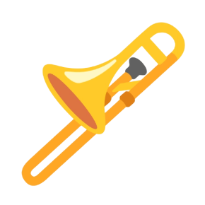 Trombone emoji - ios 26 new emojis